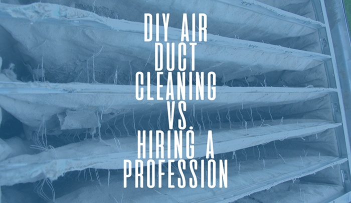 DIY air duct cleaning vs hiring a professional