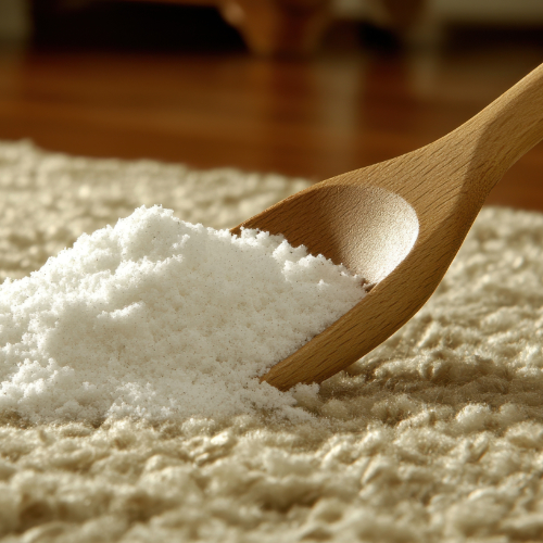 Baking soda  on carpet