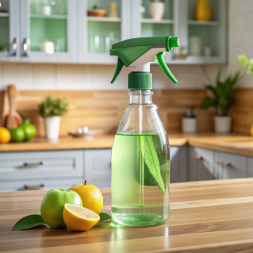 Bottle of enzyme cleaner