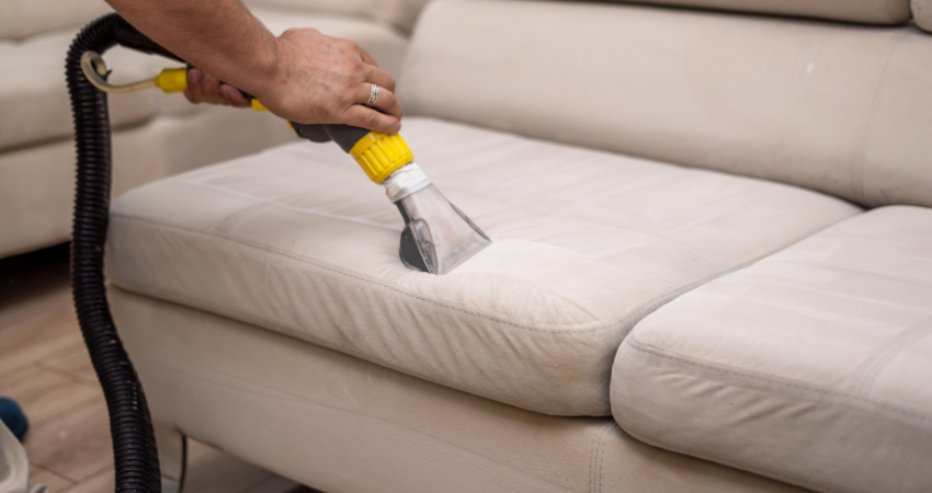 Professional upholstery cleaning for couches