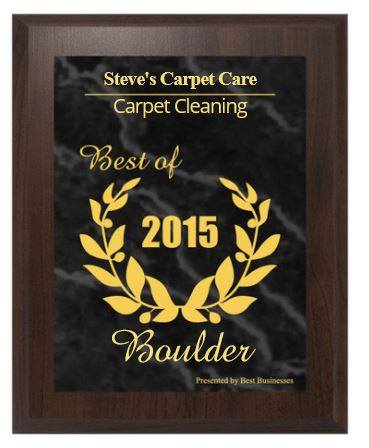 Best of Boulder - Carpet Cleaning - 2015